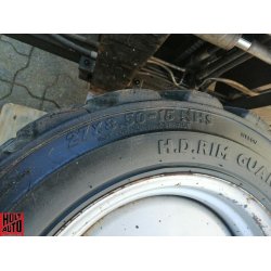 Brugte komplette SKD hjul 27-8,50x15