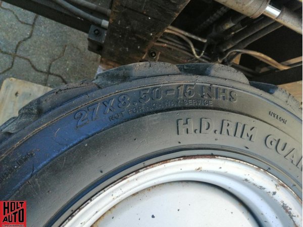 Brugte komplette SKD hjul 27-8,50x15