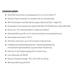 Airrex AH-900i infrar�d varmeovn