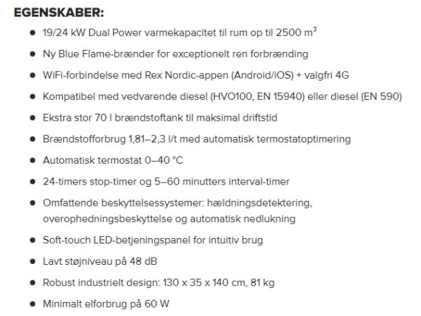 Airrex AH-900i infrar�d varmeovn
