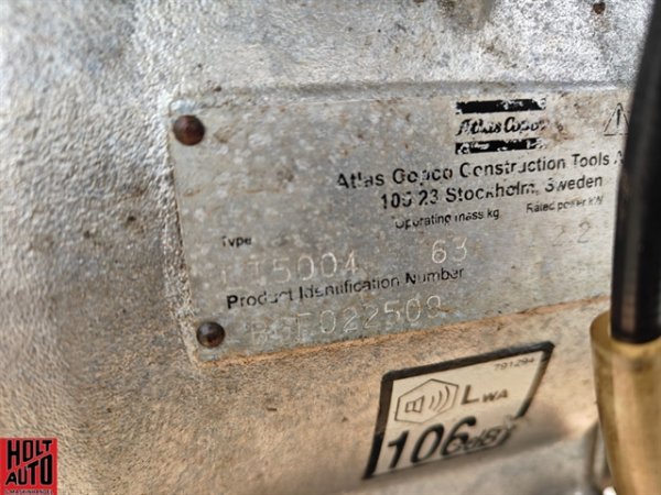Brugt Atlas Copco LT 5004 jordloppe