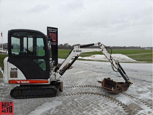 Brugt Bobcat 320 minigraver