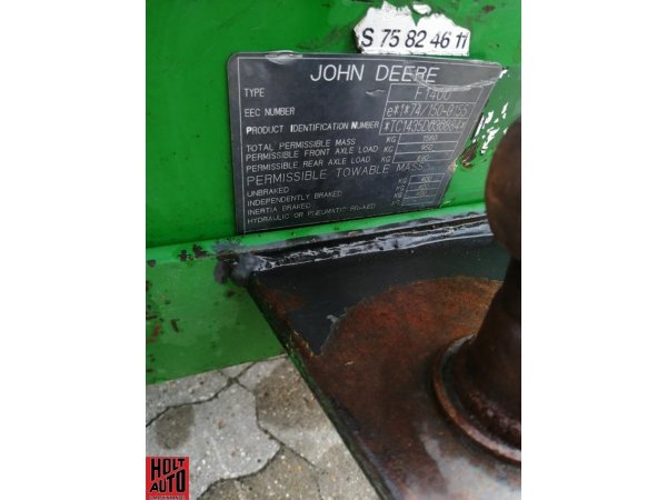 Brugt John Deere F 1400 redskabsbrer