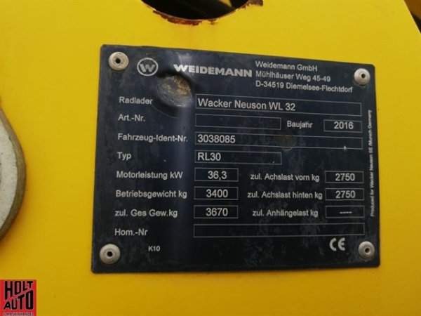 Brugt Weidemann 1880 minilsser