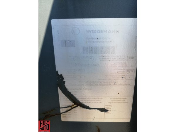 Brugt Weidemann planerskovl, 140 cm.