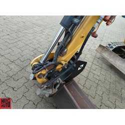 Brugt CAT 301.7D minigraver med centralsm�rring og Tiltman