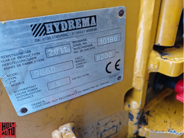Brugt Hydrema 906D rendegraver