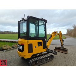 Brugt JCB 19 C-1 minigraver med centralsm�rring og Compact tilt 