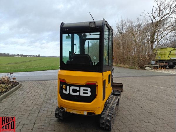Brugt JCB 19 C-1 minigraver med centralsm�rring og Compact tilt 