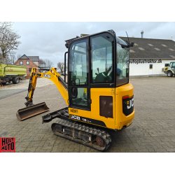 Brugt JCB 19 C-1 minigraver med centralsm�rring og Compact tilt 