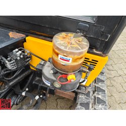 Brugt JCB 19 C-1 minigraver med centralsm�rring og Compact tilt 