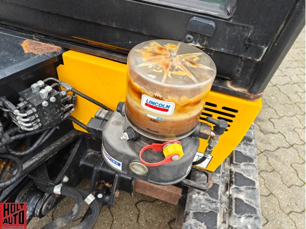 Brugt JCB 19 C-1 minigraver med centralsm�rring og Compact tilt 