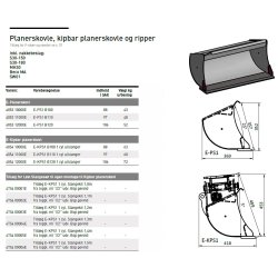 JST E-KPS1 Kipbar Planerskovl