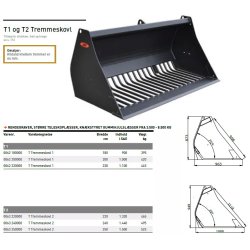 JST T1 og T2 Tremmeskovl
