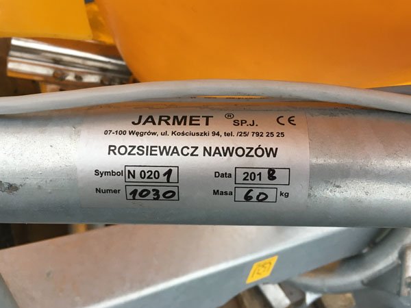 Jarmet JP m. PTO-trk