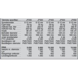 Jarmet JP m. PTO-trk