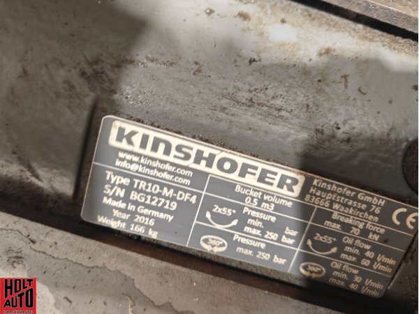 Brugt Kinshofer TR10-M-DF4 tiltrotator