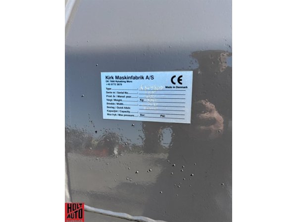 Brugt Kirk Kornskovl, 270 cm m. Volvo BM skifte