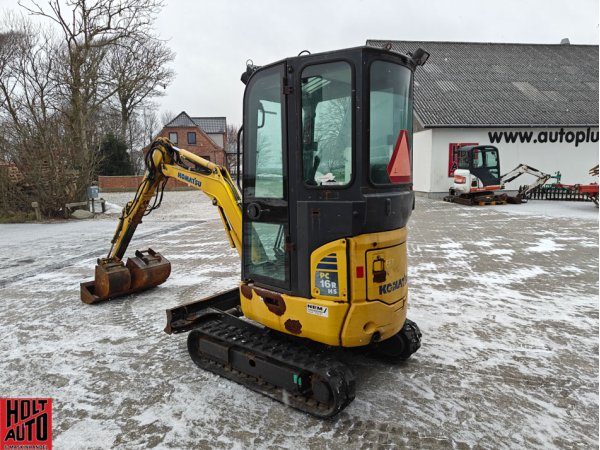 Brugt Komatsu PC16 minigraver