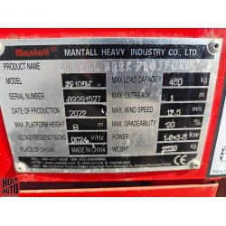 Brugt Mantall XE 100W sakslift