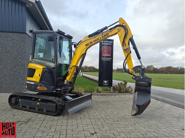 Nsten ny New Holland E25 D minigraver