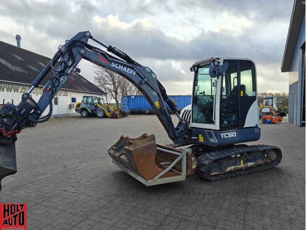 Brugt Schaeff Terex TC60 gravemaskine