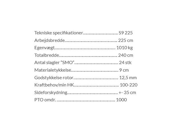 Seppi S9 Dyna slagleklipper