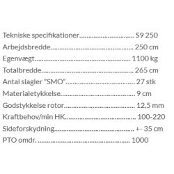 Seppi S9 Dyna slagleklipper