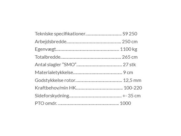 Seppi S9 Dyna slagleklipper