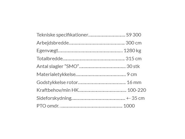 Seppi S9 Dyna slagleklipper