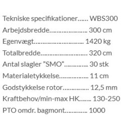 Seppi WBS slagleklipper