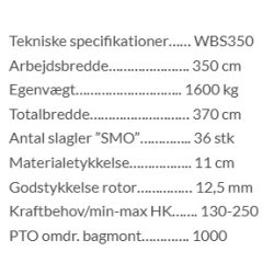 Seppi WBS slagleklipper