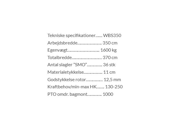Seppi WBS slagleklipper