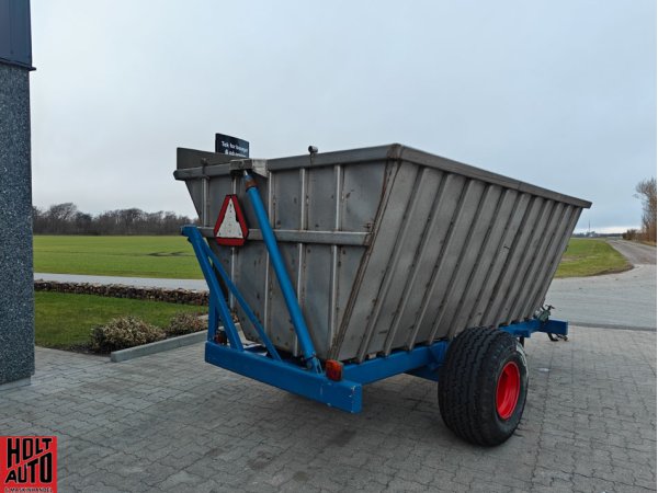 Brugt Sidetipvogn