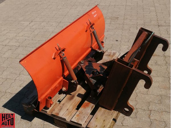 Brugt sneplov 125 cm.