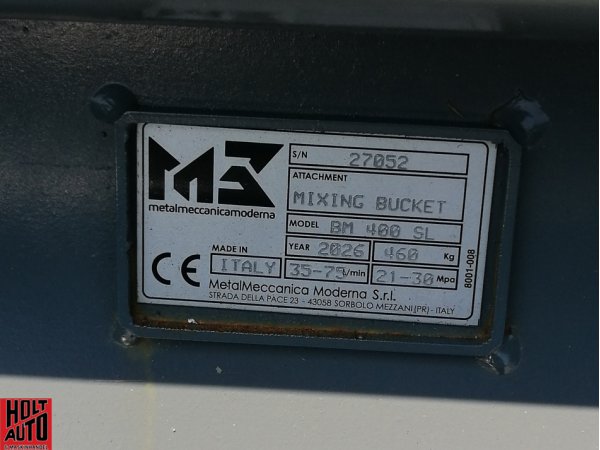 UML SL Betonblandeskovl