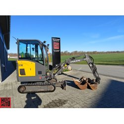 Brugt Volvo EC18E med tiltman og centralsm�rring 