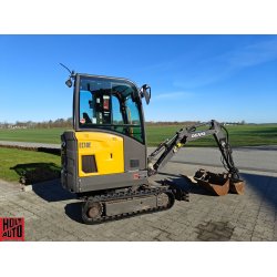 Brugt Volvo EC18E med tiltman og centralsm�rring 