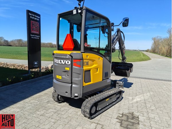 Fabriksny Volvo EC18E minigraver