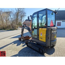 Brugt Volvo EC18E med tiltman og centralsm�rring 