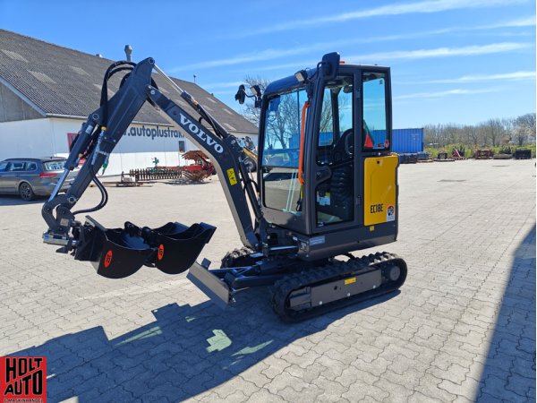Fabriksny Volvo EC18E minigraver
