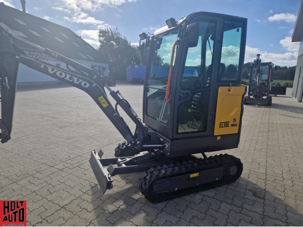 Fabriksny Volvo EC18E minigraver