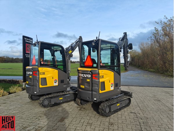 Fabriksny Volvo EC20E minigraver