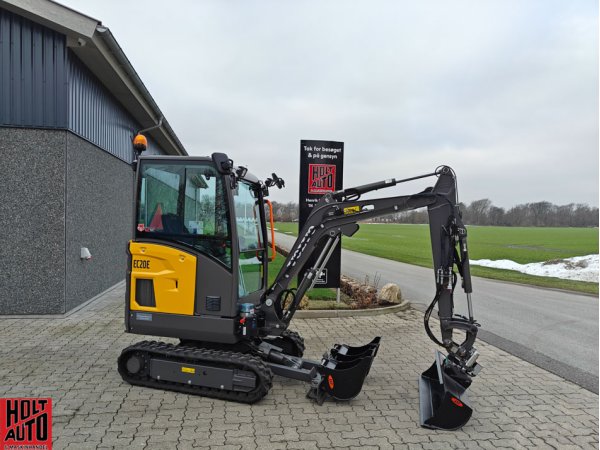 Fabriksny Volvo EC20E minigraver