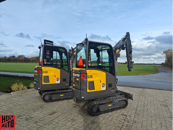 Fabriksny Volvo EC20E minigraver