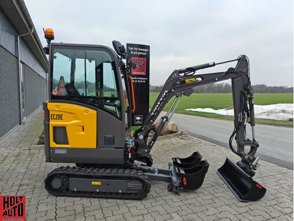 Fabriksny Volvo EC20E minigraver