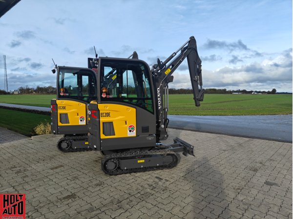 Fabriksny Volvo EC20E minigraver