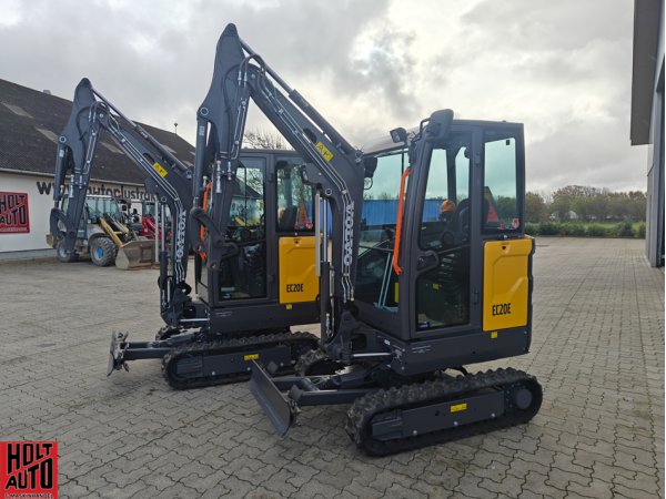 Fabriksny Volvo EC20E minigraver