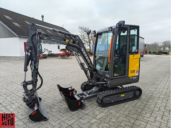 Fabriksny Volvo EC20E minigraver