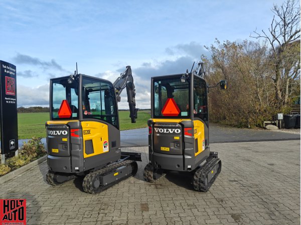 Fabriksny Volvo EC20E minigraver